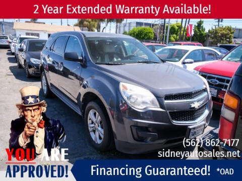 2011 Chevrolet Equinox for sale at Sidney Auto Sales in Downey CA