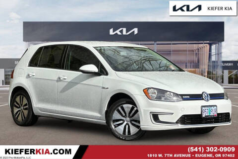 2016 Volkswagen e-Golf for sale at Kiefer Kia in Eugene OR