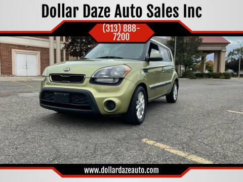 2013 Kia Soul for sale at Dollar Daze Auto Sales Inc in Detroit MI
