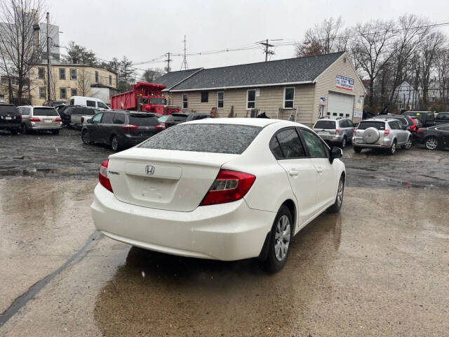 2012 Honda Civic for sale at EZ Auto Care in Wakefield, MA