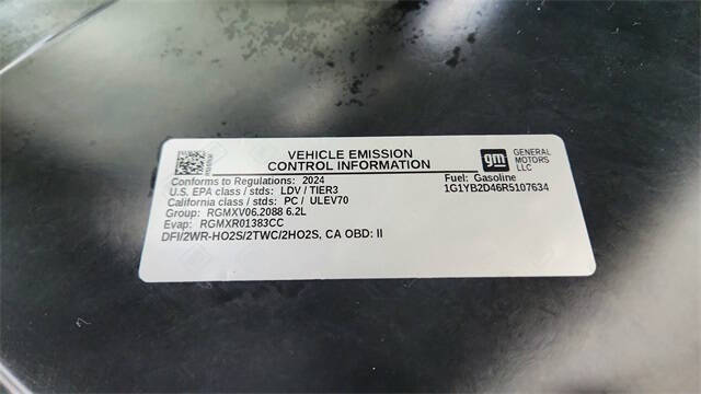 2024 Chevrolet Corvette Stingray