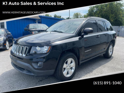 2016 Jeep Compass for sale at K1 Auto Sales & Services Inc in Hermitage TN