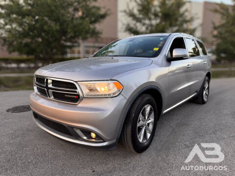 2015 Dodge Durango for sale at AUTO BURGOS in Hollywood FL