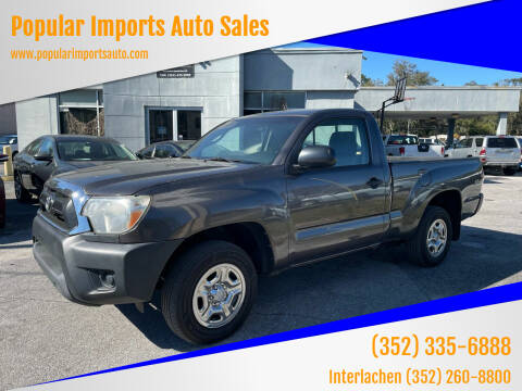 2013 Toyota Tacoma for sale at Popular Imports Auto Sales - Popular Imports-InterLachen in Interlachehen FL