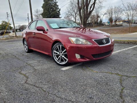 2008 Lexus IS 250 for sale at CORTEZ AUTO SALES INC in Marietta GA