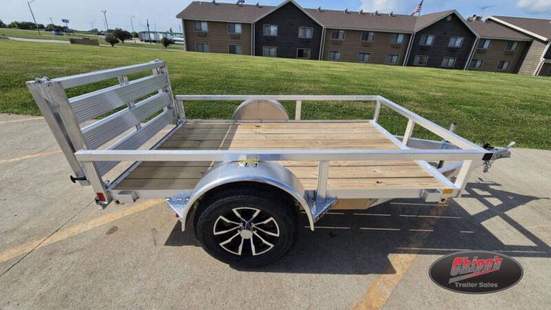 2025 H&H Trailers 60x8 Aluminum Rail Side