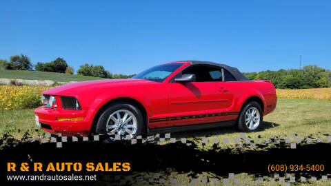 2007 Ford Mustang for sale at R & R AUTO SALES in Juda WI