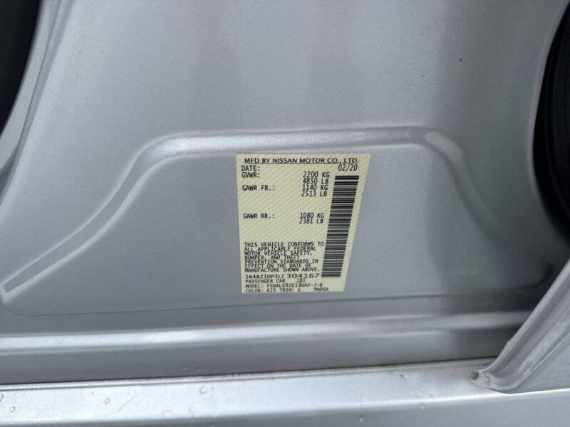 2020 Nissan LEAF SL PLUS