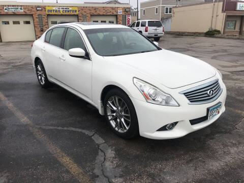 2013 Infiniti G37 Sedan for sale at Carney Auto Sales in Austin MN