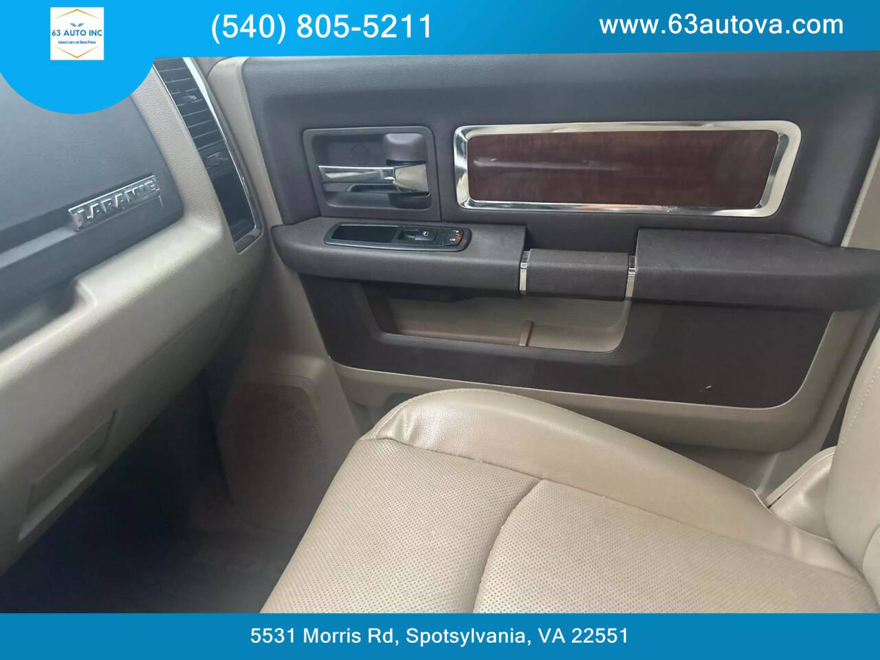 2009 Dodge Ram 1500 for sale at 63 Auto Inc in Spotsylvania, VA