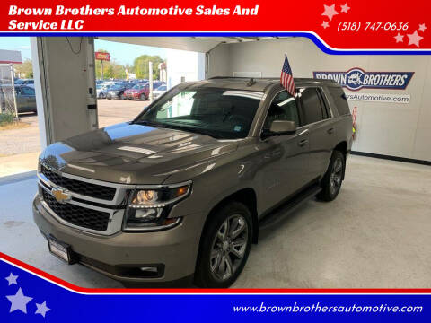 2017 Chevrolet Tahoe for sale at Brown Brothers Automotive Sales And Service LLC in Hudson Falls NY