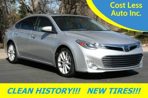 2013 Toyota Avalon for sale at Cost Less Auto Inc. in Rocklin CA