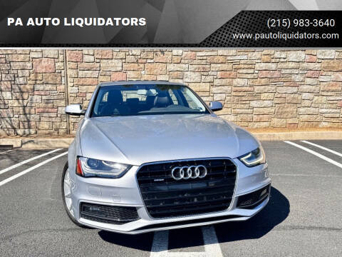 2015 Audi A4 for sale at PA AUTO LIQUIDATORS in Huntingdon Valley PA