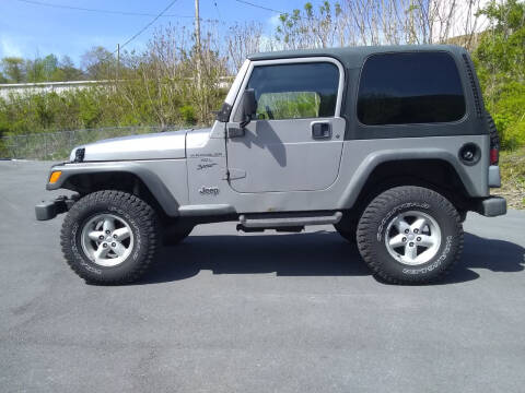 2000 Jeep Wrangler for sale at Jaxx Auto Outlet in Yeagertown PA