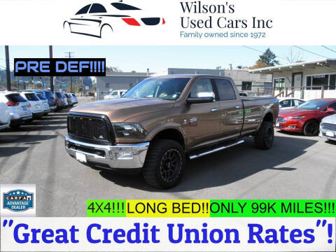 2012 RAM 2500 for sale at Wilson's Used Cars Inc in Eugene OR