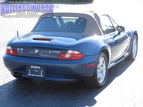 2001 BMW Z3 2.5i