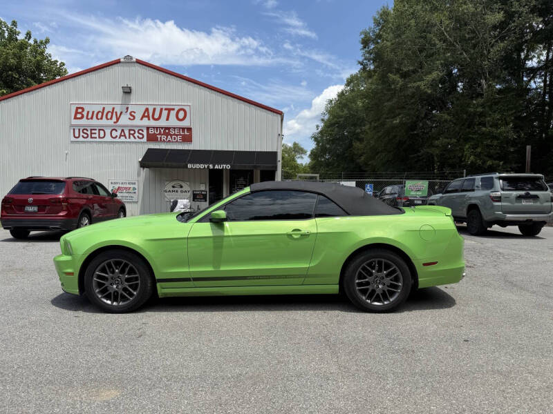 Used 2013 Ford Mustang V6 Premium with VIN 1ZVBP8EM7D5266457 for sale in Pendleton, SC