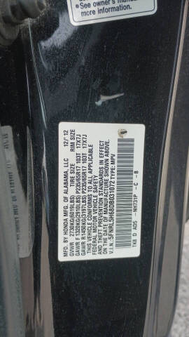 2013 Honda Odyssey EX-L