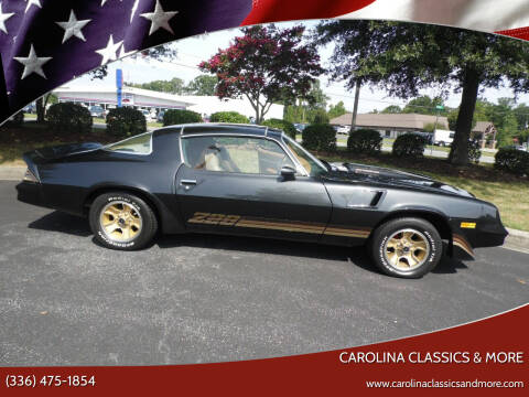 1981 Chevrolet Camaro for sale at Carolina Classics & More in Thomasville NC