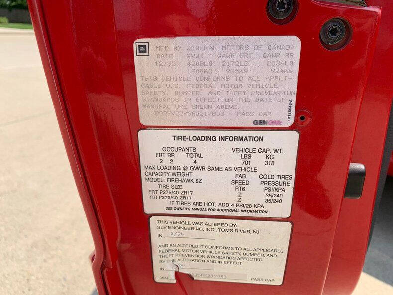 1994 Pontiac Firebird