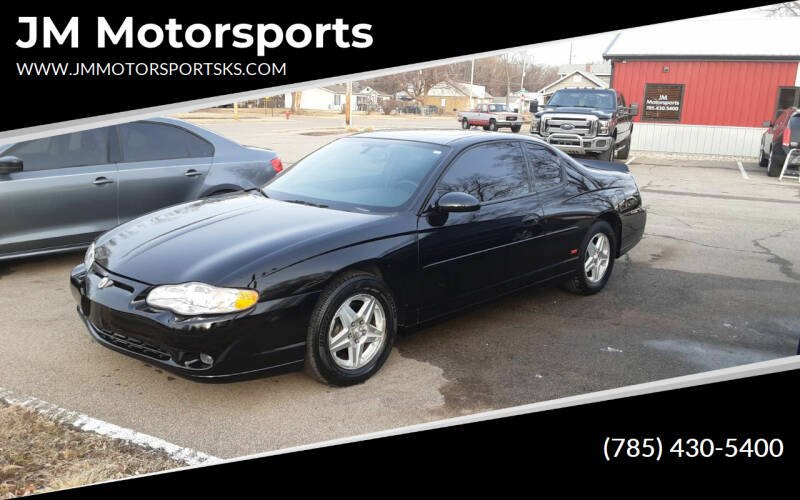 2004 Chevrolet Monte Carlo for sale at JM Motorsports in Topeka KS