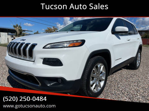 2014 Jeep Cherokee for sale at Tucson Auto Sales in Tucson AZ