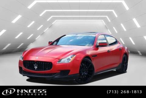 2014 Maserati Quattroporte for sale at NXCESS MOTORCARS in Houston TX