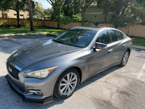 2016 Infiniti Q50 for sale at Eden Cars Inc in Hollywood FL