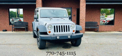 2013 Jeep Wrangler Unlimited for sale at Atlanta Auto Brokers in Marietta GA