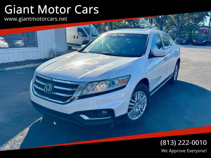 2013 Honda Crosstour for sale at Giant Motor Cars in Tampa FL