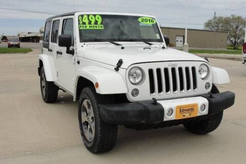 2016 Jeep Wrangler Unlimited for sale at Edwards Storm Lake in Storm Lake IA