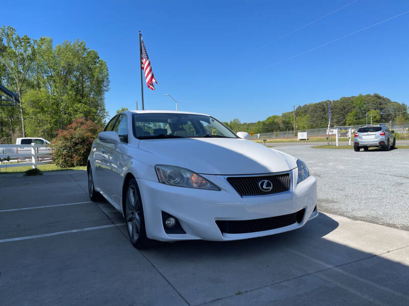 2012 Lexus IS 250 for sale at Allstar Automart in Benson NC