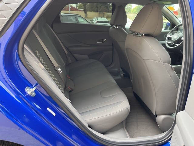 2024 Hyundai Elantra Hybrid Blue