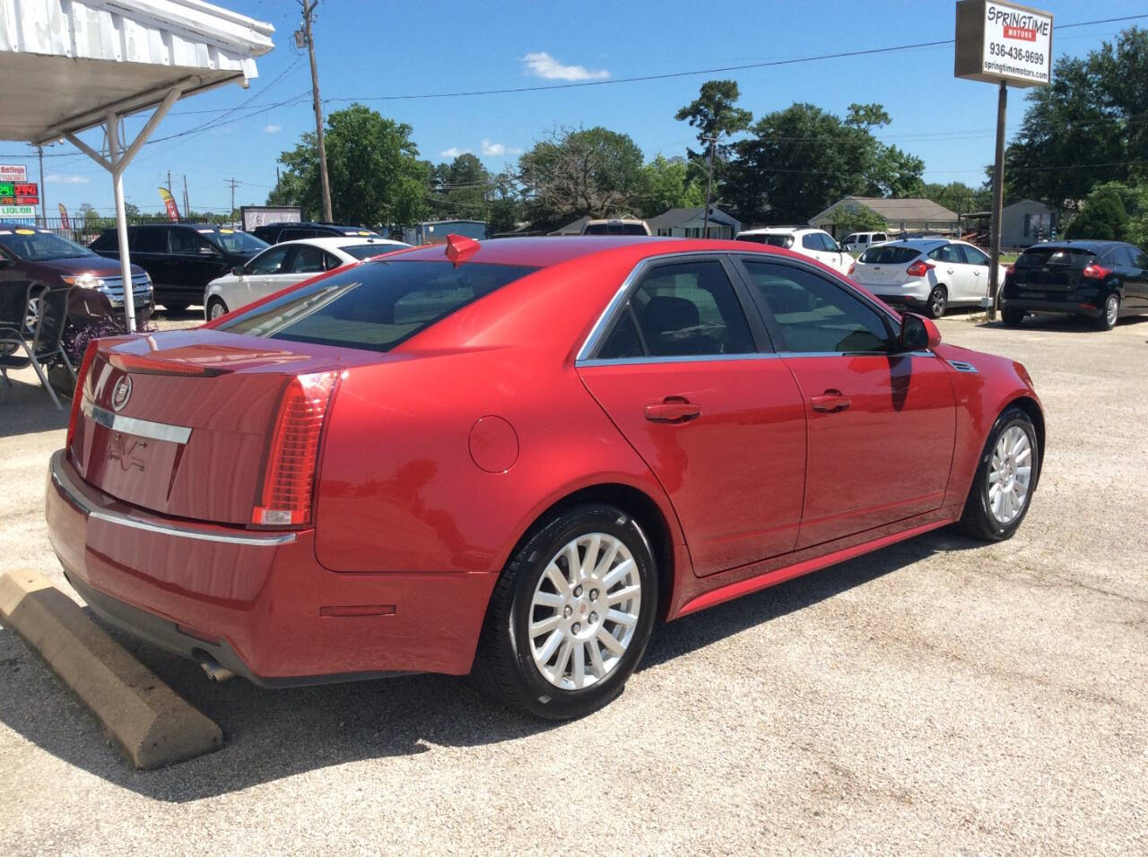 2010 Cadillac CTS for sale at SPRINGTIME MOTORS in Huntsville, TX