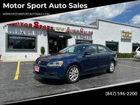 2013 Volkswagen Jetta for sale at Motor Sport Auto Sales in Waukegan IL