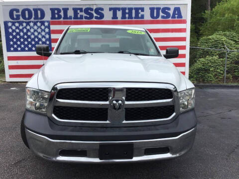2016 RAM 1500 Tradesman