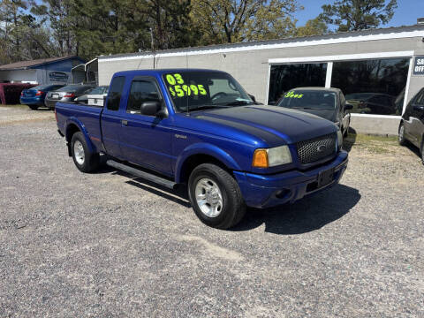 2003 Ford Ranger for sale at Barrett Auto Sales in North Augusta SC