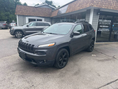 2016 Jeep Cherokee for sale at Millbrook Auto Sales in Duxbury MA