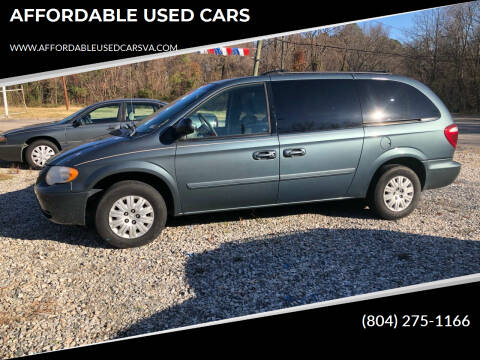 2006 Chrysler Town and Country for sale at AFFORDABLE USED CARS in North Chesterfield VA