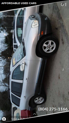 2004 Hyundai Santa Fe for sale at AFFORDABLE USED CARS in North Chesterfield VA