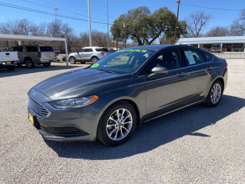 2017 Ford Fusion for sale at Bostick's Auto & Truck Sales LLC in Brownwood TX