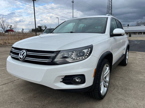 2012 Volkswagen Tiguan for sale at Central Auto Group in Medina OH