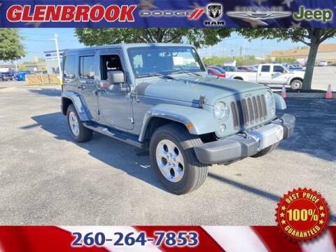 2014 Jeep Wrangler Unlimited for sale at Glenbrook Dodge Chrysler Jeep Ram and Fiat in Fort Wayne IN