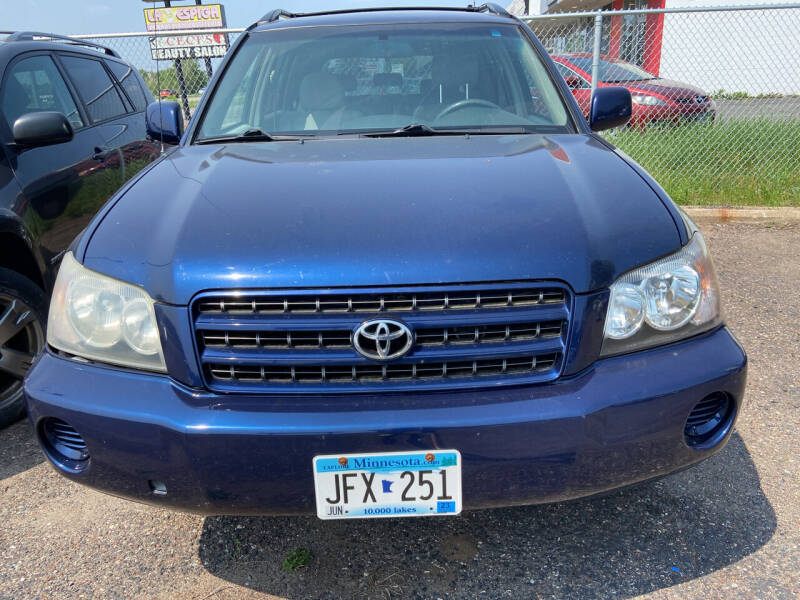 2003 Toyota Highlander for sale at Northtown Auto Sales in Spring Lake MN