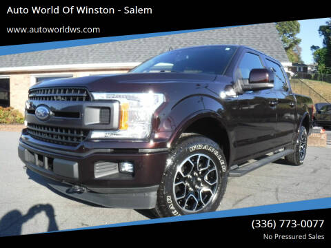 2019 Ford F-150 for sale at Auto World Of Winston - Salem in Winston Salem NC
