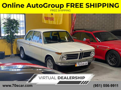 1971 BMW 2002 for sale at Car Group       FREE SHIPPING in Riverside CA