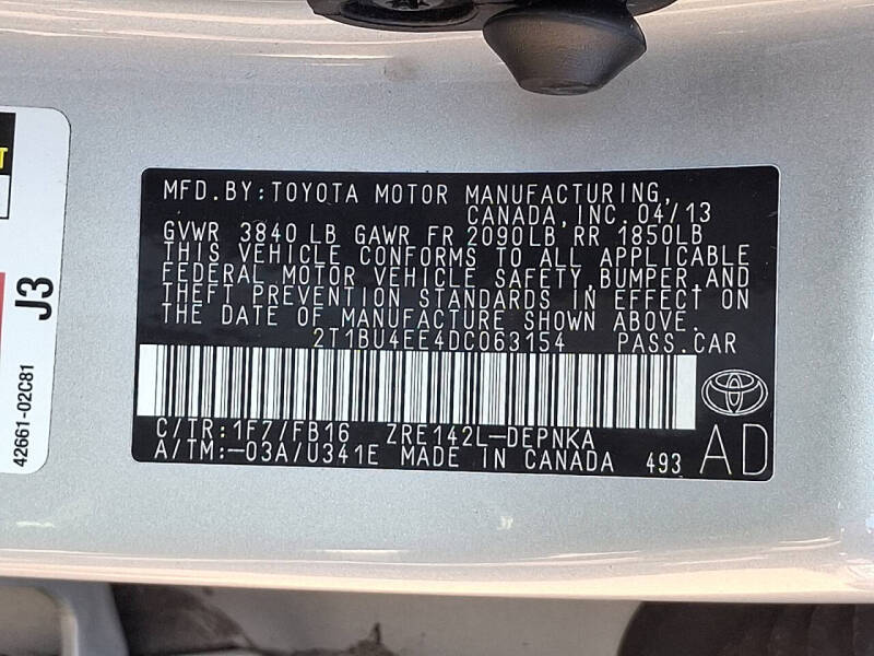 2013 Toyota Corolla LE