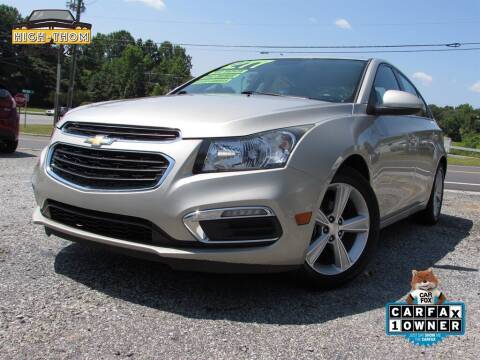 2015 Chevrolet Cruze for sale at High-Thom Motors in Thomasville NC