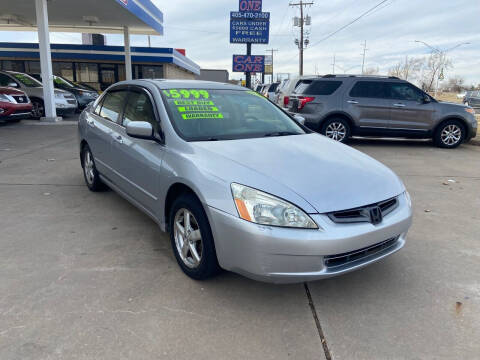 2003 Honda Accord for sale at CAR SOURCE OKC in Oklahoma City OK