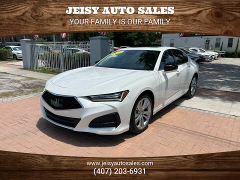 2021 Acura TLX for sale at JEISY AUTO SALES in Orlando FL